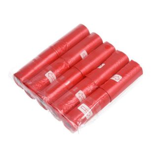 -&nbsp;OEM Plastic bags for dog excrement 10 rolls red