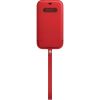 Aksesuāri Mob. & Vied. telefoniem Apple 12 Pro Max Leather Sleeve with MagSafe Red sarkans USB Data kabeļi