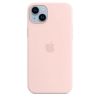 Aksesuāri Mob. & Vied. telefoniem Apple 14 Plus Silicone Case with MagSafe Chalk Pink rozā Bluetooth austiņas