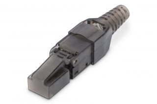 - Digitus 
 
 CAT 6A connector for field assembly, unshielded AWG 27 / 7 to 22 / 1, solid and stranded wire, RJ45 DN-93633 Adapter