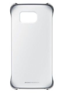 Samsung Galaxy S6 Edge Clear Cover EF-QG925BSE Silver sudrabs