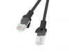 Datoru monitori&nbsp;-&nbsp;Lanberg Patchcord CAT.5E UTP | PCU5-10CC-0500-BK | 5 m&nbsp;