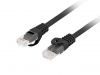 Мониторы&nbsp;-&nbsp;Lanberg Patchcord Cat.6 UTP LSZH CU | PCU6-10CU-0050-BK | 0.5 m&nbsp;