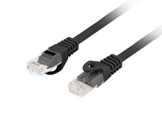 -&nbsp;Lanberg Patchcord Cat.6 UTP LSZH CU | PCU6-10CU-0100-BK | 1 m