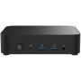 NUC 14 Essential / RNUC14MNK2500002 / N250 Processor / 1xDDR5-4800 SO-DIMM / 5xUSB Type-A / 2xUSB Type-C / 3.5mm jack /  M.2 22x80 NVMe and SATA SSD / 2,5Gbe LAN / 1xHDMI /  1x DP / no Storage / no RAM / WiFI6E AX211 / no OS / EU Cord / Slim Kit L6  / EAN:4711387779279