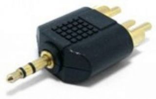 GEMBIRD&nbsp;3.5 mm plug to 2 x RCA plug