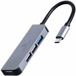 GEMBIRD&nbsp;USB Centrmezgls 4-port USB Type-C Hub