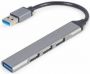 GEMBIRD USB Centrmezgls 4-port USB 3.1 Silver