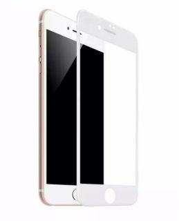 TakeMe&nbsp;TakeMe - iPhone SE  2020   /  7  /  8 HARD Ceramic Full Surface Screen Protector Glass White