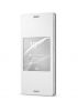 Aksesuāri Mob. & Vied. telefoniem Sony Flip cover for XPERIA Z3 D6603 SCR 24 White balts 