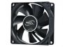 - Deepcool 80mm case ventilation fan, 2 Pin; hydro bearing,