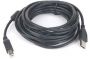 GEMBIRD USB 2.0 A-plug B-plug 3 m  10 ft  cable with ferrite core