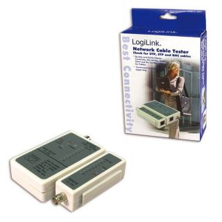 -&nbsp;Logilink Cable tester for RJ45 and BNC with remote unit