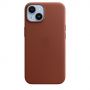 Apple Apple - 14 Leather Case with MagSafe Umber