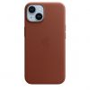 Aksesuāri Mob. & Vied. telefoniem Apple 14 Leather Case with MagSafe Umber 