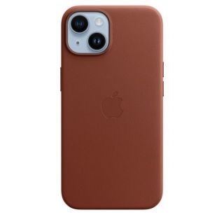 Apple&nbsp;Apple - 14 Leather Case with MagSafe Umber