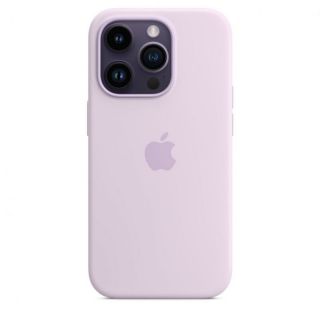 Apple 14 Pro Silicone Case with MagSafe Lilac