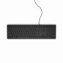 DELL KB216 Standard, Wired, Chiclet style, RU, Black, Numeric keypad, 503 g