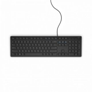 DELL&nbsp;KB216 Standard, Wired, Chiclet style, RU, Black, Numeric keypad, 503 g