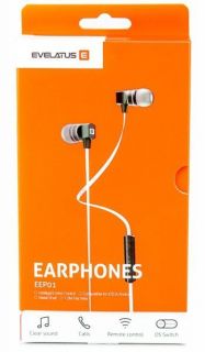 Evelatus Universal Hands Free EEP01 with mic Black