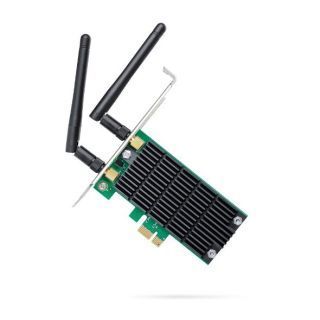 TP-LINK Archer T4E, Dual Band PCI Express Adapter 2.4GHz / 5GHz, 802.11ac, 300+867 Mbps, 2xDetachable antennas