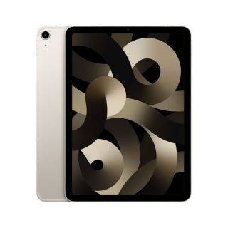 Apple iPad Air 5th Gen 10.9 '', Starlight, Liquid Retina IPS LCD, M1, 8 GB, 64 GB, Wi-Fi, 12 MP, 12 MP, Bluetooth, 5.0, iPadOS, 15.4, 1640 x 2360 pixels