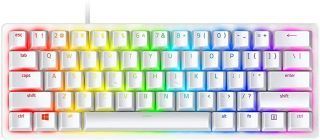 - Razer 
 
 Huntsman Mini 60%, Gaming keyboard, Optical, RGB LED light, US, Mercury, Wired