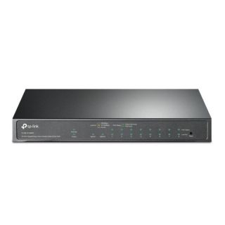 TP-LINK 10-Port Gigabit Easy Smart Switch with 8-Port PoE+ TL-SG1210MPE Web managed, Desktop, Power supply type External, Ethernet LAN  RJ-45  ports 9