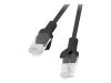 Мониторы&nbsp;-&nbsp;Lanberg Patchcord CAT.6 UTP fluke passed | PCU6-10CC-0025-BK | 0.25 m&nbsp;