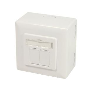 -&nbsp;Logilink | Cat.6A Wall Outlet STP | NP0124 | White