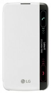 LG K10 Quick Window Case CFV-150 white balts