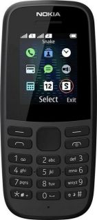 NOKIA&nbsp;mobile phone 105 2019 Dual SIM black