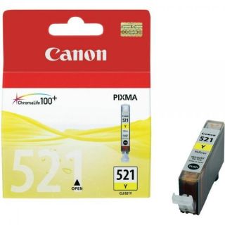 Canon&nbsp;CLI-521Y ink cartridge, yellow