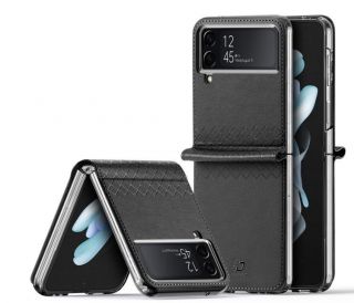 - Dux Ducis 
 Samsung 
 Bril Z Flip4 5G 
 Black melns