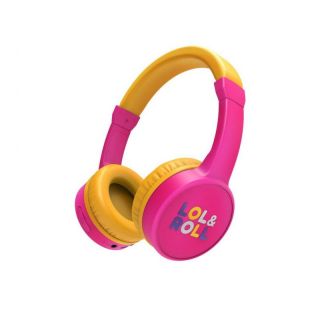 - Energy Sistem 
 
 Lol&Roll Pop Kids Bluetooth Headphones Pink rozā