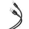 Bezvadu ierīces un gadžeti&nbsp;-&nbsp;XO XO cable NB212 USB microUSB 1,0 m 2,1A black&nbsp;