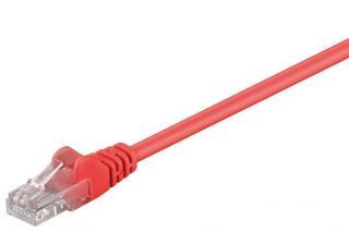 - Goobay 
 
 95561 CAT 5e patch cable, U / UTP, red, 1.5 m