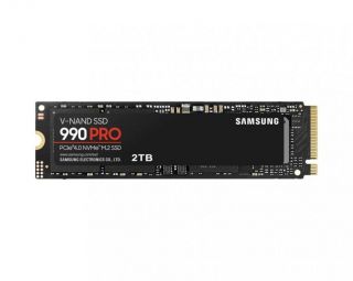 Samsung 990 PRO 2000 GB, SSD form factor M.2 2280, SSD interface PCIe Gen4x4, Write speed 6900 MB / s, Read speed 7450 MB / s