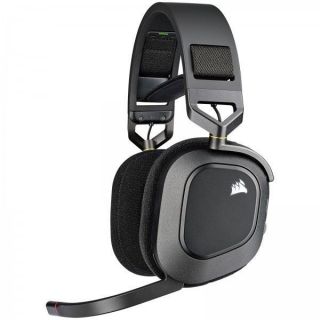 Corsair&nbsp;Gaming Headset HS80 RGB WIRELESS Built-in microphone, Carbon, Over-Ear