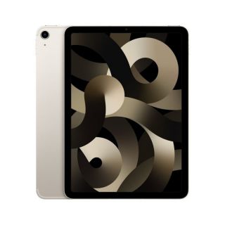 Apple iPad Air 5th Gen 10.9 '', Starlight, Liquid Retina IPS LCD, M1, 8 GB, 256 GB, 5G, Wi-Fi, 12 MP, 12 MP, Bluetooth, 5.0, iPadOS, 15.4, 1640 x 2360 pixels