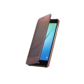 Huawei Nova Flip Cover Brown brūns