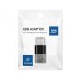 Blue Star Blue Star Adapter Micro USB to Type C Blue Star - black