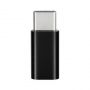Blue Star Adapter Micro USB to Type C Blue Star - black