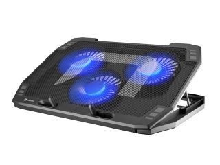Natec Laptop Cooling Pad ORIOLE 740 g, Black, 270 x 400 x 25 mm