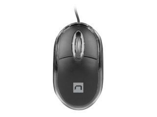 Natec Mouse, Vireo 2, Wired, 1000 DPI, Optical, Black melns