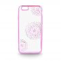 Beeyo Beeyo Sony E5 Flower Dots TPU Pink rozā