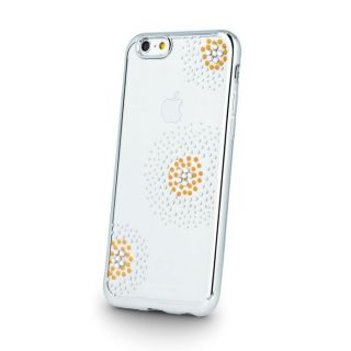 Beeyo&nbsp;Beeyo Sony E5 Flower Dots TPU Silver
