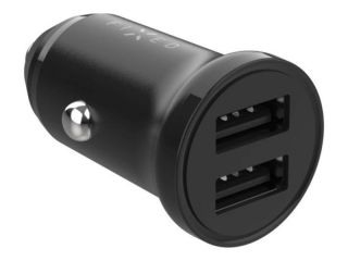 -&nbsp;fixed Dual USB Car Charger 15W, Black |