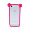 Aksesuāri Mob. & Vied. telefoniem GreenGo Universal bumper L  10cm  Ears Pink 