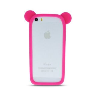 GreenGo Universal bumper L  10cm  Ears Pink